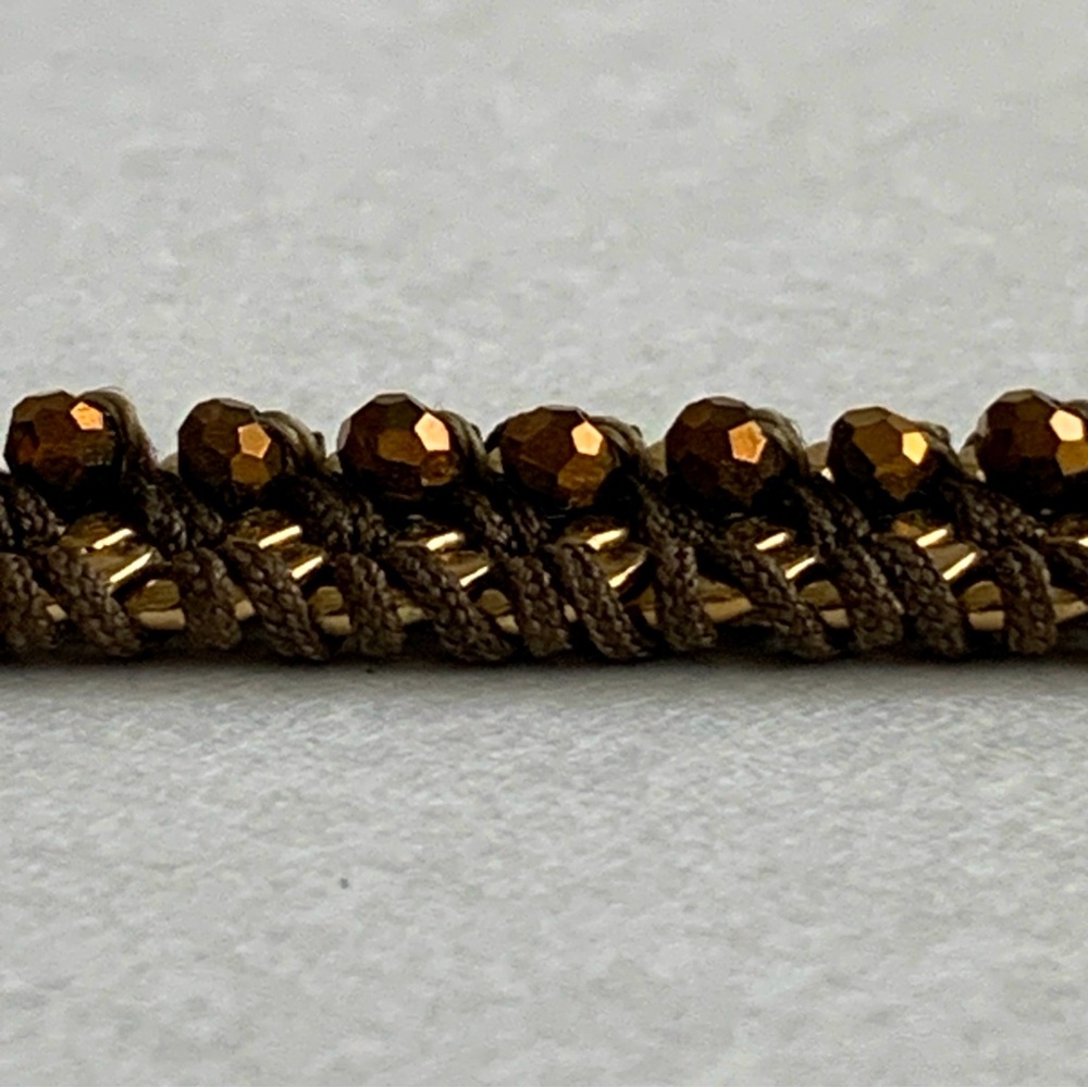 Gold & Silver Bracelet Lot 3 Pieces Cuff Medallion Beaded Wrap - Picture 9 of 17